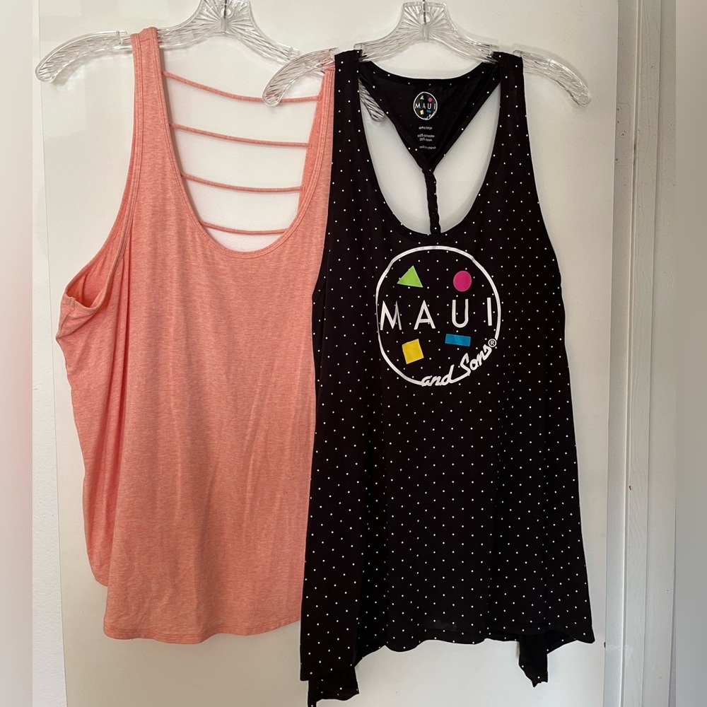 Zella and Maui & Sons Tops (2 top Bundle)